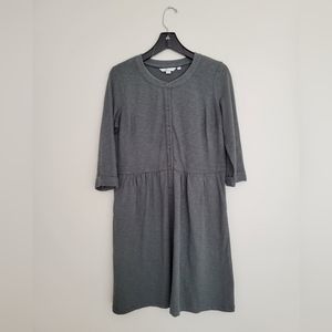 BODEN Penny Jersey Dress in Sage - Size 8 Petite US